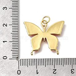 October Breast Cancer Pink Awareness Ribbon Brass Enamel Pendants&nbsp;LS-KK-S517-04B-G
