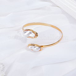 1Pc Iron Cuff Bangles&nbsp;BJEW-LP0005-02G