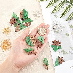 DIY Dangle Earring Making Kits&nbsp;RESI-OC0001-13
