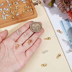 60Pcs 2 Colors Alloy Lobster Claw Clasps&nbsp;FIND-PH0026-06