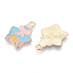Alloy Enamel Pendants&nbsp;ENAM-T022-24