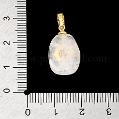 Natural Quartz Crystal Pendants&nbsp;G-T151-03C