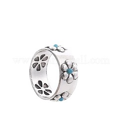 Retro Alloy and Turquoise Finger Rings&nbsp;FS-WGD8EB6-01