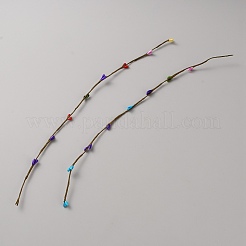 Iron Artificial Rattan&nbsp;DIY-WH0899-867A