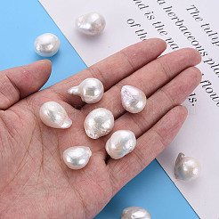 Natural Baroque Pearl Keshi Pearl Beads&nbsp;PEAR-N020-J01