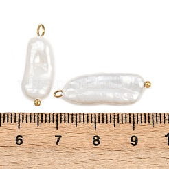 Natural Freshwater Pearl Keshi Pearl Pendants&nbsp;STAS-D378-03G