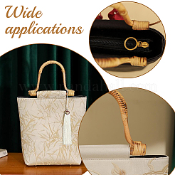 Rattan Arch Shaped Bag Handles&nbsp;FIND-WH20033-017B