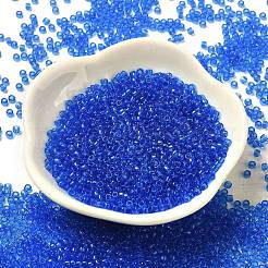Transparent Colours Glass Round Seed Beads&nbsp;SEED-B001-06A-03