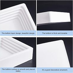 Gesso Jewelry Dish&nbsp;DJEW-WH0037-89
