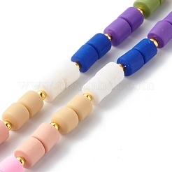 Handmade Polymer Clay Beaded Mobile Strap&nbsp;HJEW-JM00514