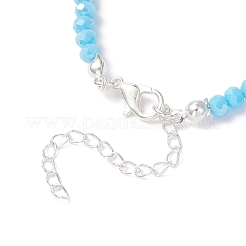 4Pcs 4 Colors Glass & Handmade Lampwork Beaded Bracelets for Women&nbsp;BJEW-TA00692