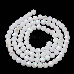 Imitation Jade Glass Beads Strands&nbsp;LS-EGLA-A035-J6mm-L05