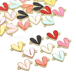 18Pcs 9 Colors Alloy Acrylic Connector Charms&nbsp;FIND-FS0004-33