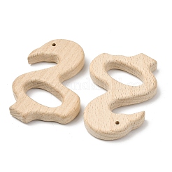Natural Beech Wood Linking Rings&nbsp;WOOD-I017-09