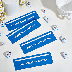 Plastic Mahjong Rules Reader&nbsp;AJEW-WH0796-53A