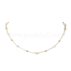 Natural Cultured Freshwater Pearl Beaded Necklaces&nbsp;NJEW-JN04752