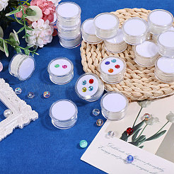 50Pcs Plastic Nail Decorate Storages&nbsp;MRMJ-CA0001-56B