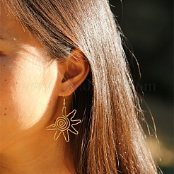 Alloy Dangle Earrings for Women&nbsp;WG7EBDF-01