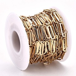 Brass Paperclip Chains&nbsp;CHC-S009-009KC