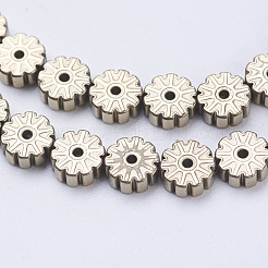 Electroplate Non-magnetic Synthetic Hematite Beads Strands&nbsp;G-J383-6x2mm-A06