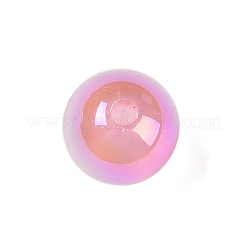 Rainbow Iridescent Plating Acrylic Beads&nbsp;LS-FIND-B077-01B