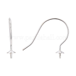 925 Sterling Silver Earring Hooks&nbsp;STER-I014-12S