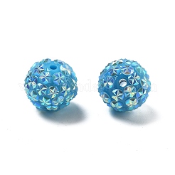 Acrylic Rhinestone Ball Beads&nbsp;OACR-A035-01F
