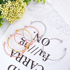 15Pcs 3 Colors Alloy Hollow Heart Open Cuff Bangles Set for Women&nbsp;BJEW-AN0001-57