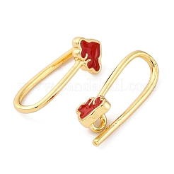 Brass Earring Hooks&nbsp;KK-A240-06G
