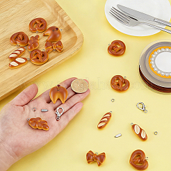DIY Bread Keychain Kits&nbsp;DIY-PH0036-73