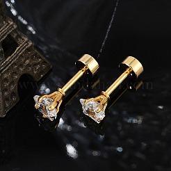 Star Glass Ear Fake Plugs&nbsp;EJEW-H105-23G-B