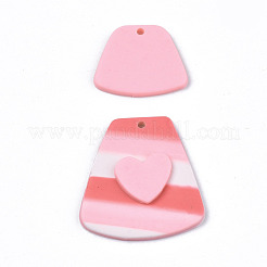 Handmade Polymer Clay Pendants&nbsp;CLAY-N010-062A