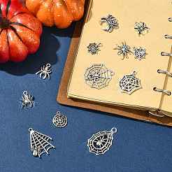 12Pcs 12 Styles Tibetan Style Alloy Pendants&nbsp;FIND-FS0004-67