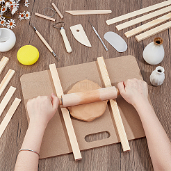 Rectangle MDF Wood Boards&nbsp;DIY-OC0014-16