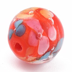 Round Lampwork Beads&nbsp;LAMP-H059-A05