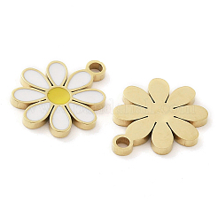 Ion Plating(IP) 304 Stainless Steel Enamel Charms&nbsp;STAS-U032-04G