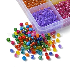 288G 24 Styles 6/0 Glass Seed Beads&nbsp;SEED-FS0001-26D