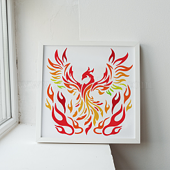 1Pc PET Hollow Out Drawing Painting Stencils&nbsp;DIY-MA0004-61B-03