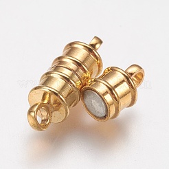 Brass Magnetic Clasps with Loops&nbsp;X-MC026-NFG