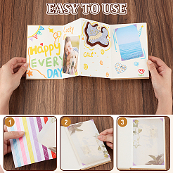2Pcs Kraft Paper Journal Notebook&nbsp;AJEW-NB0009-29B