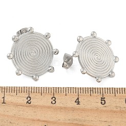 304 Stainless Steel Stud Earrings for Women&nbsp;EJEW-M089-03P