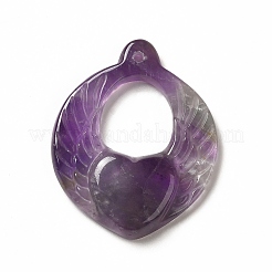 Natural Amethyst Pendants&nbsp;G-G997-H04
