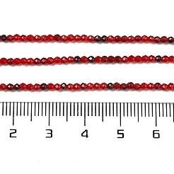 Transparent Glass Beads Strands&nbsp;X-GLAA-H027-01C