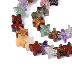 Natural Mixed Gemstone Beads Strands&nbsp;G-T143-31