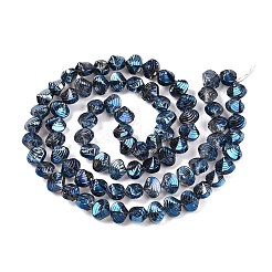 Electroplate Glass Beads Strands&nbsp;EGLA-T021-11G