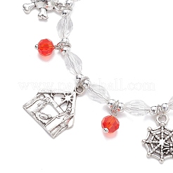 Glass Beaded Link Bracelets for Women&nbsp;BJEW-JB12559