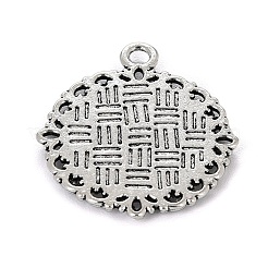 Zinc Alloy Pendant Settings for Cabochon & Rhinestone&nbsp;LS-KHDZ-PALLOY-A15290-AS