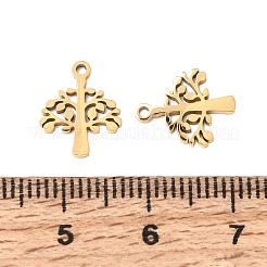 304 Stainless Steel Charms&nbsp;STAS-I151-16G