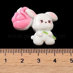 Opaque Resin Cabochons&nbsp;RESI-F049-02E