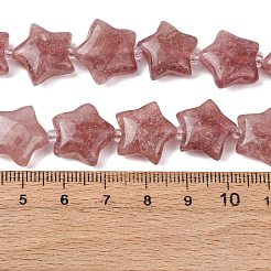 Synthetic Strawberry Quartz Beads Strands&nbsp;G-K359-E15